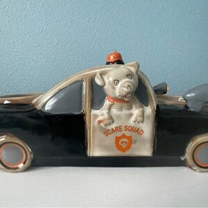 Yankee Candle Black and Orange Scare Squad Ornament